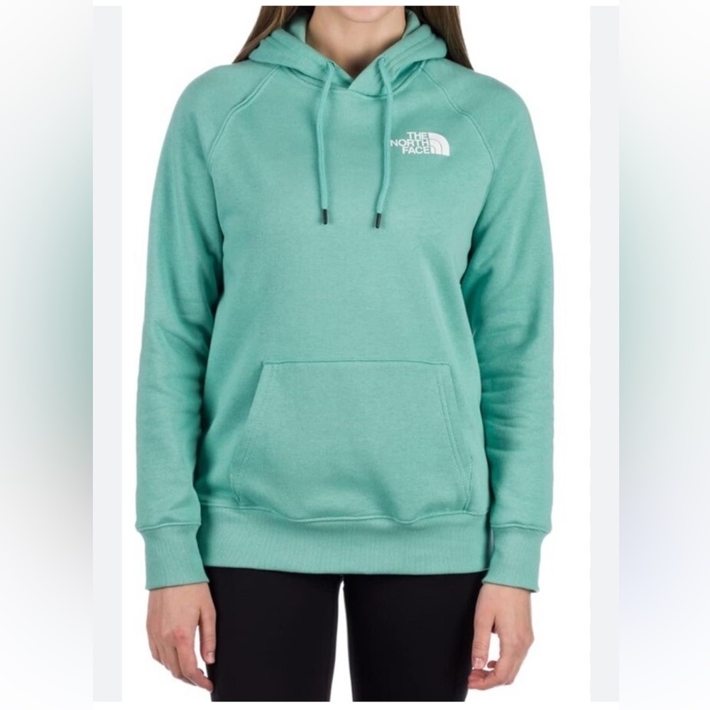 The North Face Hoodie Never Stop Exploring Sweater Mint Sea Foam GREEN Size M